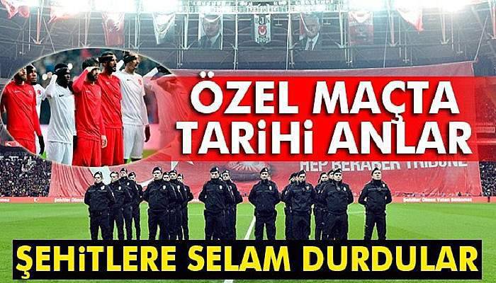  Şehitlere Saygı Yıldızlar Karması maçında 'yerliler' kazandı