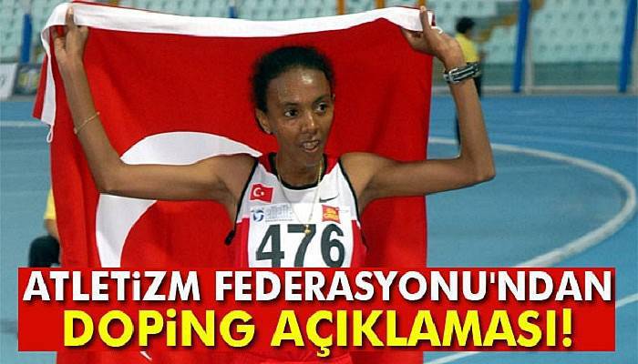  Atletizm Federasyonu'ndan doping açıklaması