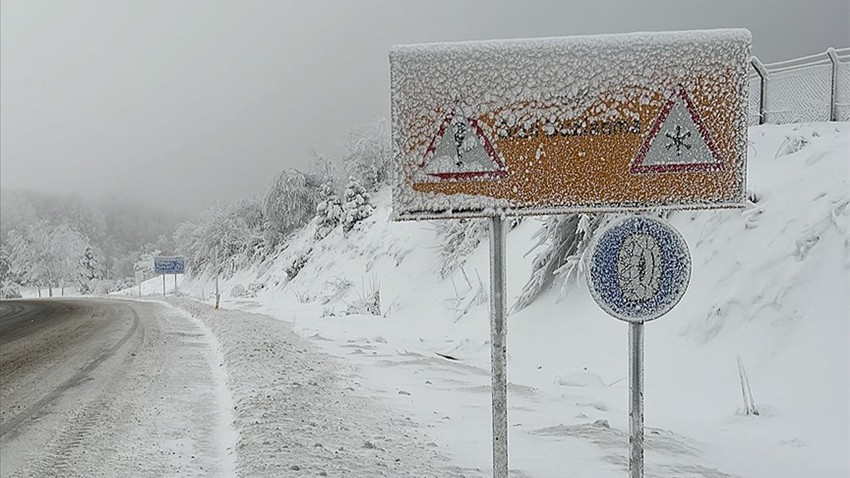 Taşımalı eğitime kar engel oldu