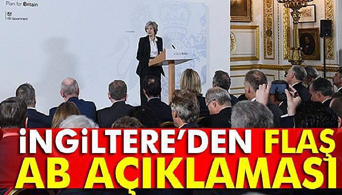 Theresa May: AB’den ayrılıyoruz ama Avrupa’dan ayrılmıyoruz