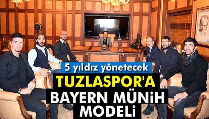 Tuzlaspor'a Bayern Münih modeli