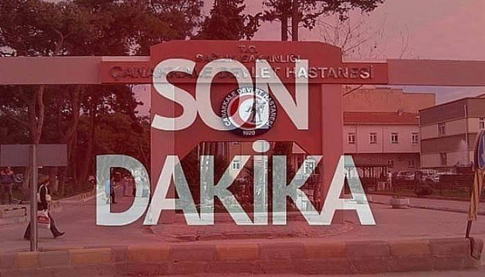 Çanakkale Devlet Hastanesi'nde şüpheli paket paniği 