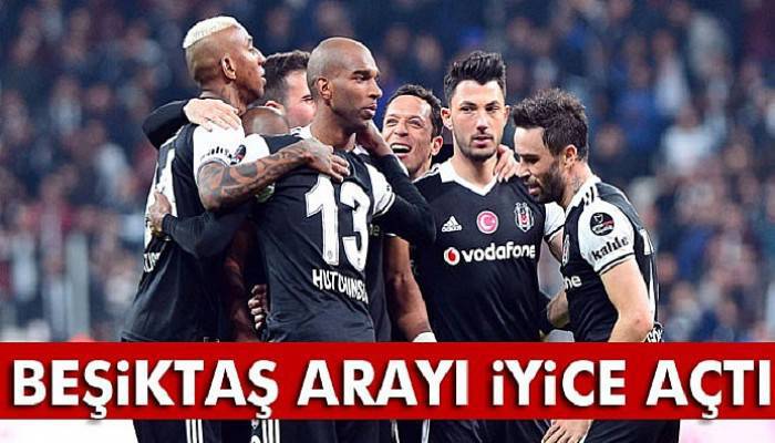  Beşiktaş arayı açtı, düşme hattı yangın yerine döndü