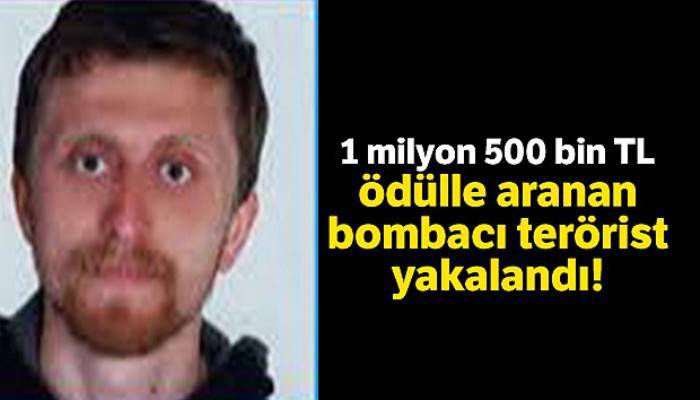 1 milyon 500 bin TL ödülle aranan MLKP'nin bombacısı yakalandı