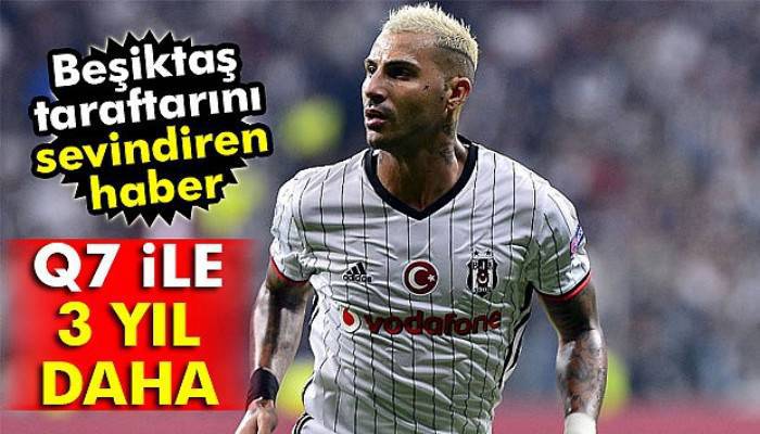 Beşiktaş, Quaresma ile sözleşmesini 3 yıl daha uzattı