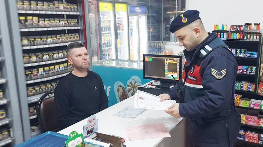 Jandarmadan huzur ve güven uygulaması