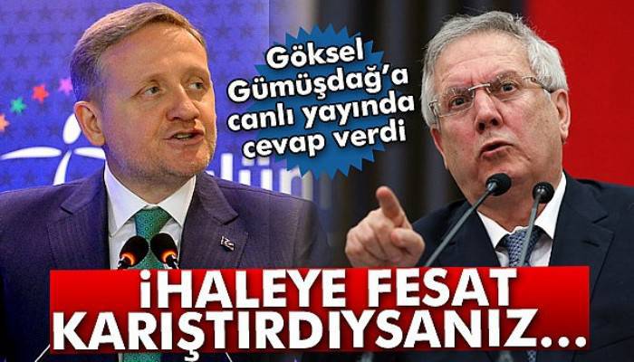 Aziz Yıldırım, Göksel Gümüşdağ'a canlı yayında cevap verdi