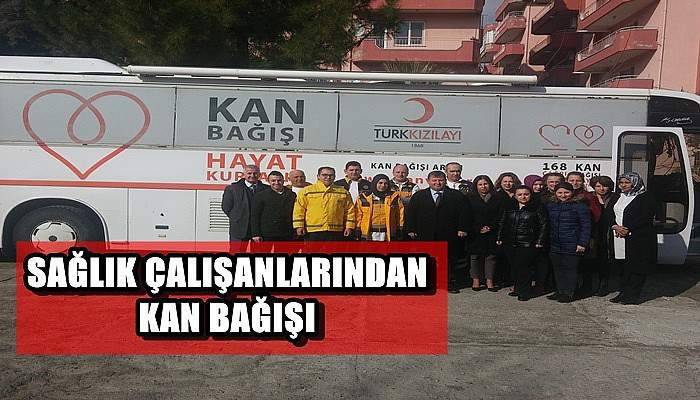 Sağlık Çalışanlarından Kan Bağışı