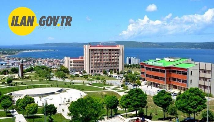 ÇOMÜ 83 PERSONEL ALACAĞINI DUYURDU