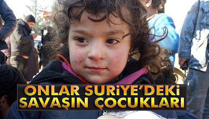 Halep'teki yaşananlardan en çok çocuklar etkileniyor