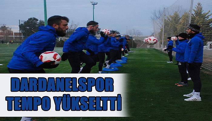 Dardanelspor tempo yükseltti