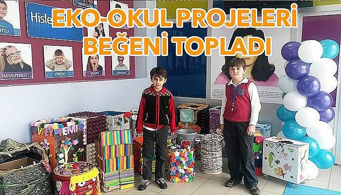 Eko-okul projeleri destek büyük 