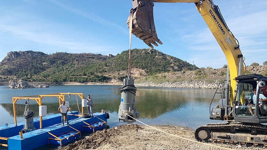 Atikhisar'daki Bypass Hattı Çalışmaları Sürüyor