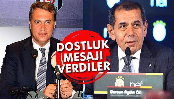 Derbi öncesi başkanlardan dostluk mesajı