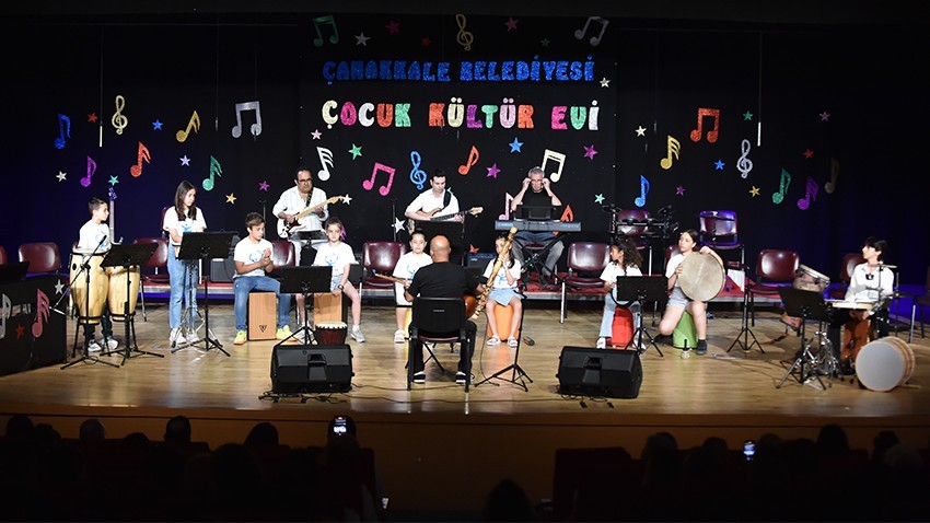 Çocuk Kültür Evi'nden unutulmaz yılsonu konseri