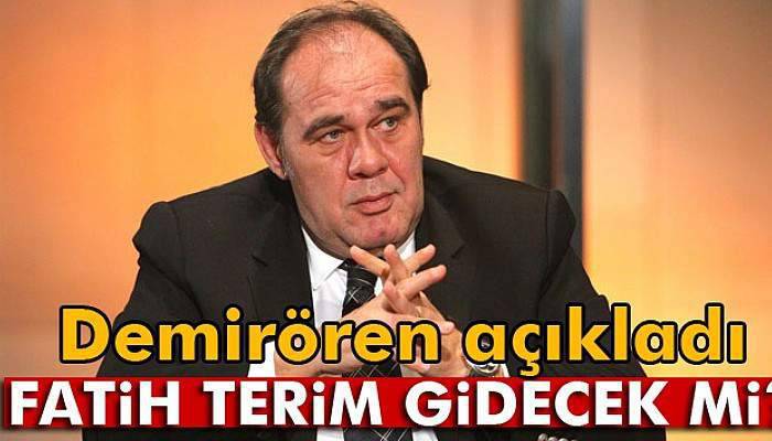 Demirören: 'Yola Fatih Terim'le devam'