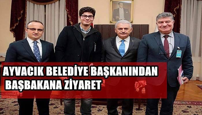 Ayvacık Belediye Başkanından Başbakana Ziyaret