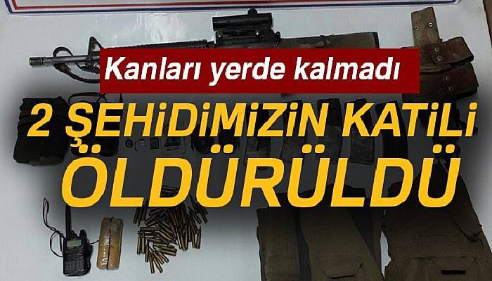 Şehitlerin kanı yerde kalmadı, öldürülen terörist üst düzey çıktı