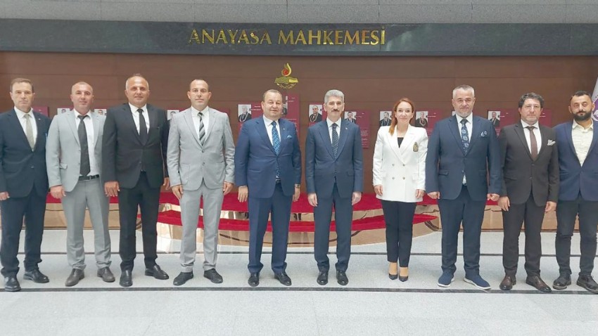 Biga Ticaret ve Sanayi Odası’ndan Anayasa Mahkemesi Üyesi Muhterem İnce’ye Ziyaret