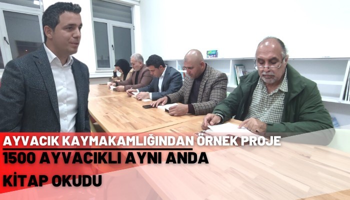 Ayvacık Kaymakamlığı'ndan Örnek Etkinlik