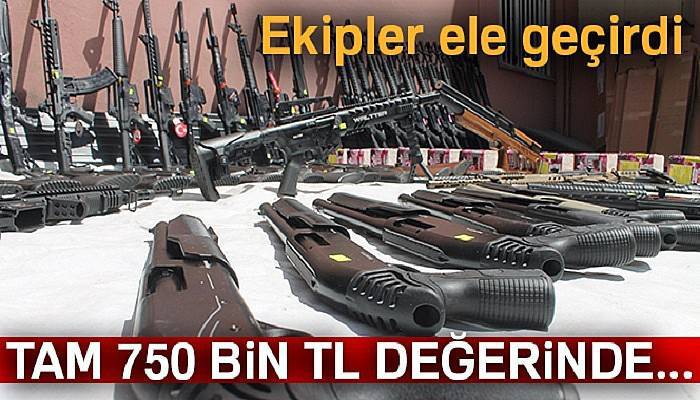  Konya'da 750 bin liralık kaçak silah ele geçirildi