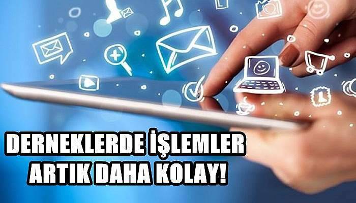 Derneklerde İşlemler Artık Daha Kolay