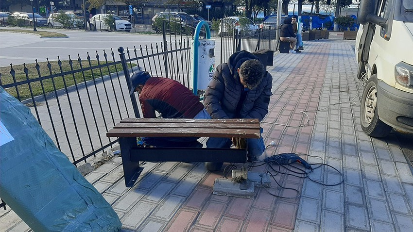 Ekipler park ve alanlardaki sorunları giderdi