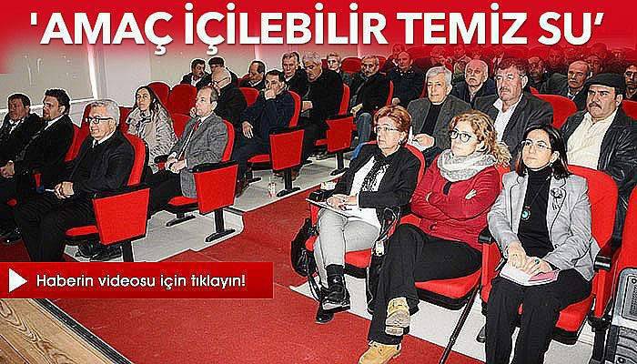 'Amaç içilebilir temiz su’