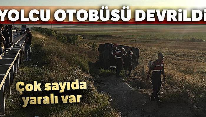 Eskişehir'de otobüs kazası: 13 yaralı