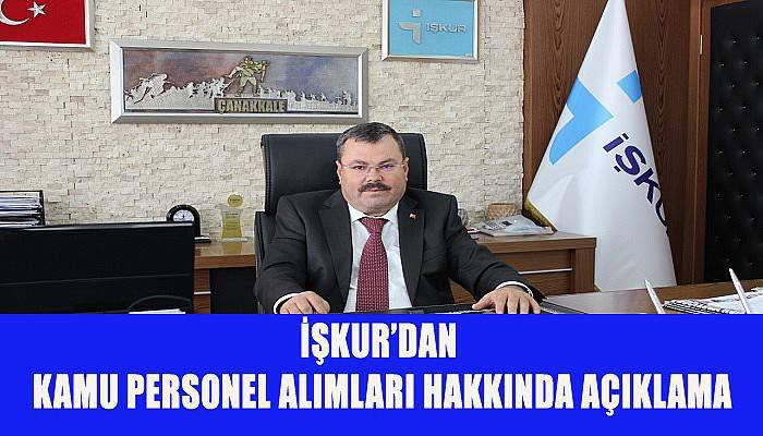 İşkur’dan Kamu Personel Alımları Hakkında Açıklama