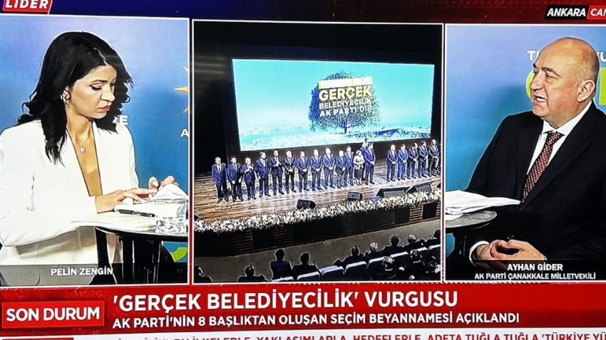 Gider “Cumhur İttifakı, Memleketin Selameti için Yol Arkadaşlığıdır