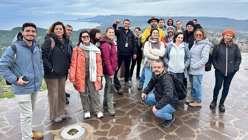 ÇARO Assos'ta eğitim gezisi düzenledi