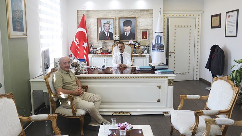 Turizmci Avukat Mehmet Öngen, Vali Aktaş’ı ziyaret etti