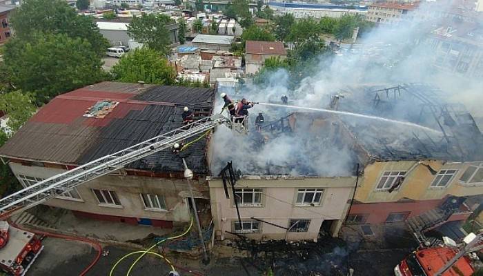 Yangında engelli çocuğu evde unuttular