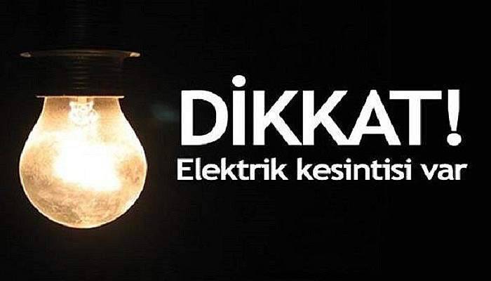 Umurbey'de elektrik Kesintisi