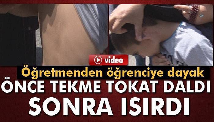 Öğretmen, 7 yaşındaki öğrencisini ısırdı