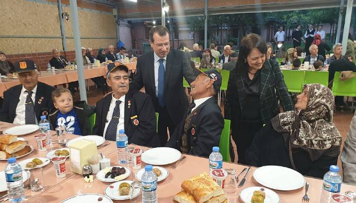 Çan Kaymakamlığı, şehit aileleri ve gazilere iftar verdi