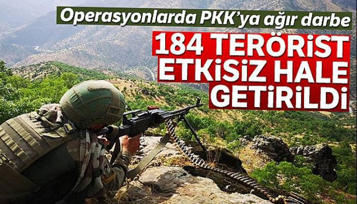 İçişleri Bakan Yardımcısı Çataklı: 'Eylül ayında 184 terörist etkisiz hale getirildi'