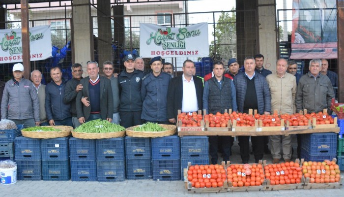 TUZLA’DA 33 YIL SONRA BİR İLK; TUZLA’DA ÜRETİCİLER HASAT SONU ŞENLİĞİ’NDE BULUŞTU