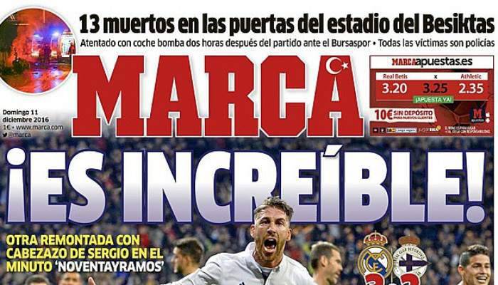 Marca gazetesi, logosuna Ay-Yıldız ekledi