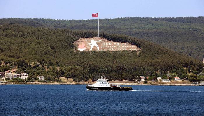 Rus savaş gemisi 'Orsk' Akdeniz'e iniyor