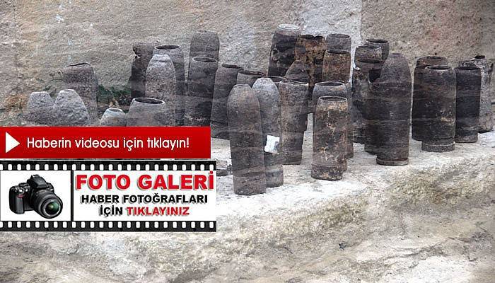 100 yıllık mermiler çalındı