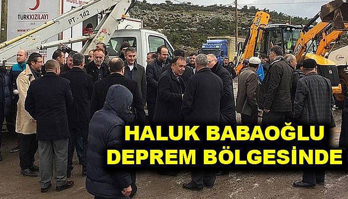 Haluk Babaoğlu Deprem Bölgesinde 