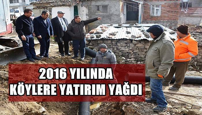  2016 yılında Köylere Yatırım Yağdı