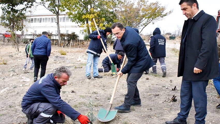 Ulupınar’da fidanlar toprakla buluştu