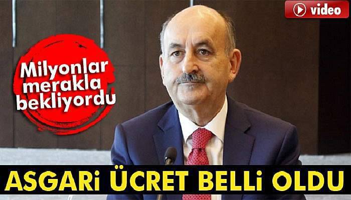 Asgari ücret belli oldu