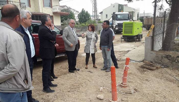 Başkan Gökhan, teknik inceleme gezilerine devam ediyor