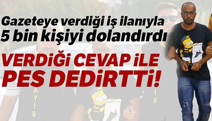 Dolandırdığı mağdurlara 'enayi' diyen sanığa 14 yıl hapis cezası