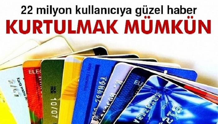  Kredi kartı aidatlardan kurtulmak mümkün