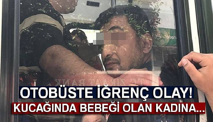  Belediye otobüsünde cinsel saldırıya linç girişimi 